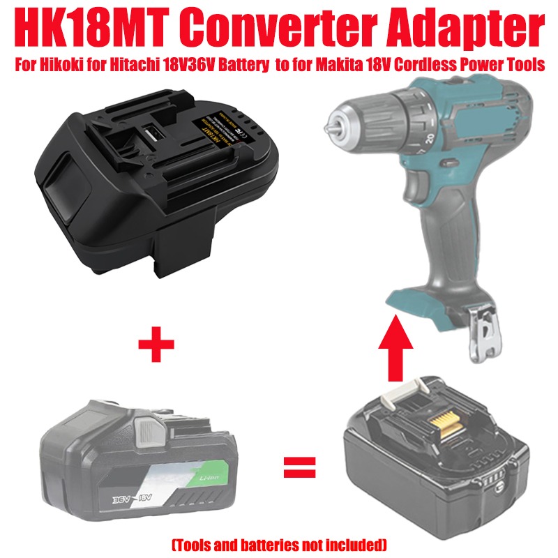 ALASICKA Battery Adapter HK18M - Power Tools Hikoki のレビューと価格