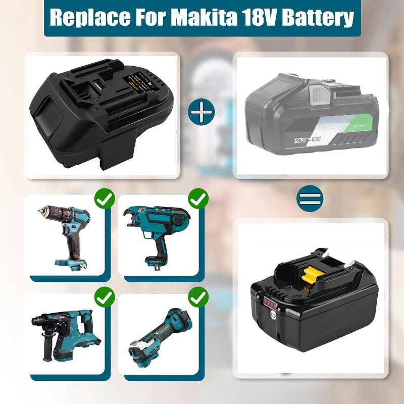 ALASICKA Battery Adapter HK18M - Power Tools Hikoki のレビューと価格
