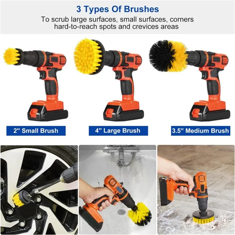 3 pcs/set drill brush set powe - Power Tools Ridgid のレビューと価格