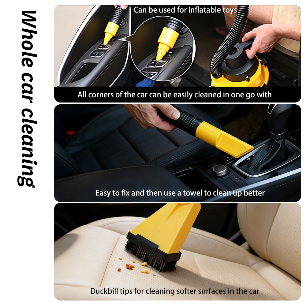 Portable 12V Car Vacuum Cleane - Vacuum Cleaner Power Tools のレビューと価格