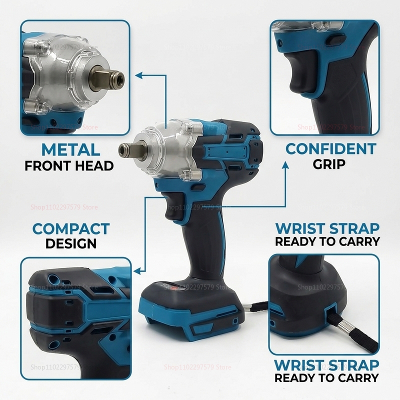 Cordless Brushless Impact Wren - Power Xchange Tools のレビューと価格